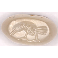 Sassanidische Siegel Rabe n.r. stehend